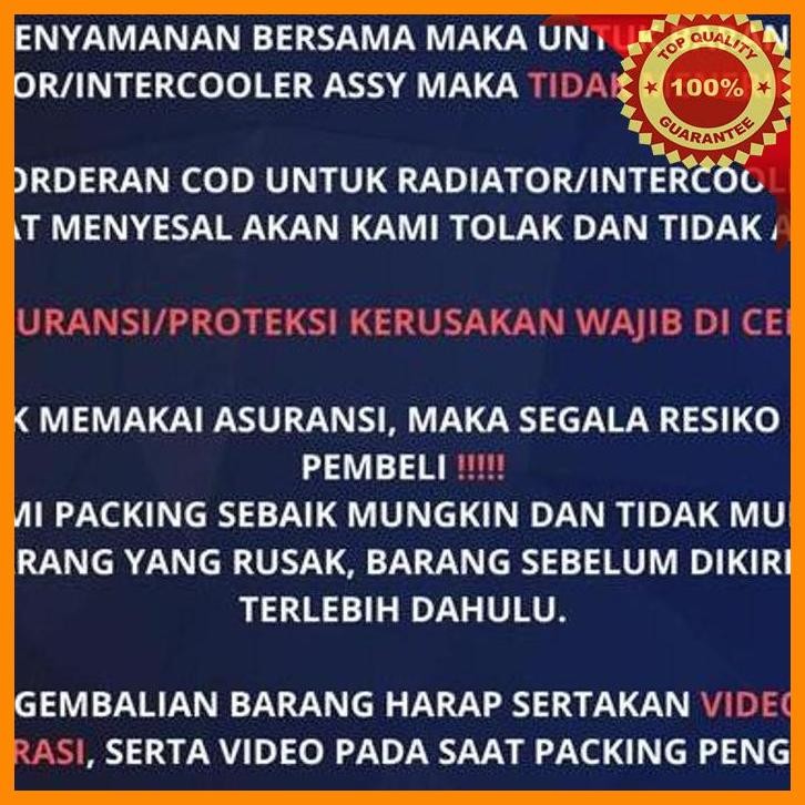 [kim] radiator assy honda jazz lama idsi vtec matic tr-87048 (19010-pwj-f01)