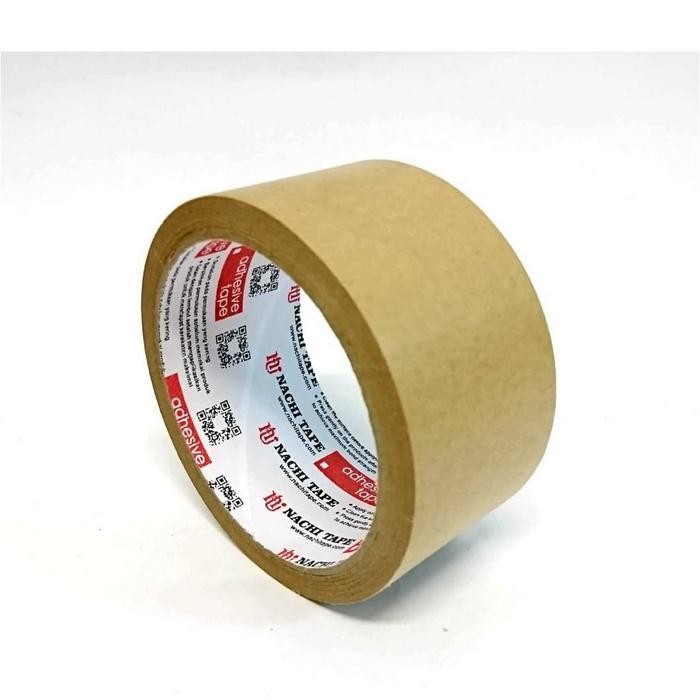 

(Dus) Kraft Tape Nachi Lakban Kertas 48 Mm X 14 Yard Coklat 2 Inch Original Dan Terpercaya