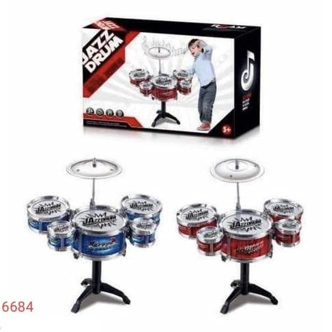 SALE MAINAN EDUKASI ALAT MUSIK DRUM JAZZ KOTAK 6684 df-7