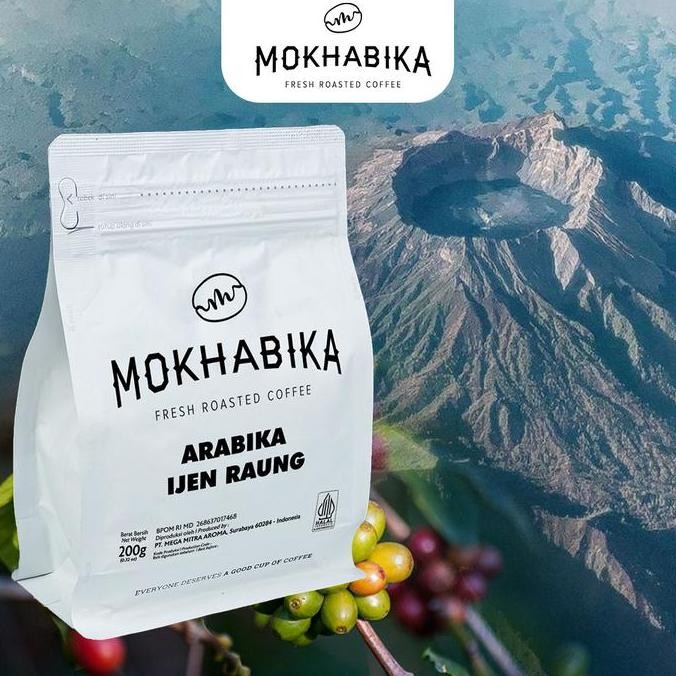 

siap kirim] Mokhabika Java Ijen Raung Bold Single Origin 200 Gr