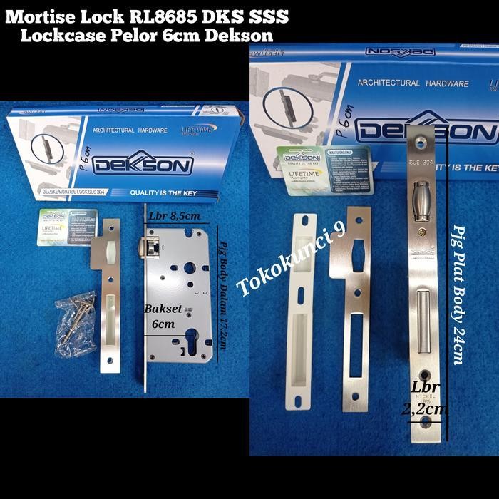 Body Kunci Pelor Dekson Rl8685 Sss Dks Kunci Roler Only Dekson Sus304 Original Dan Terpercaya