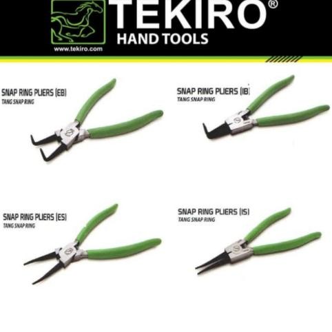 TERMURAH  1 SET TEKIRO TANG SNAP RING 7 INCH IS-ES-IB-EB  /TANG SNARING / TOOLS - ALAT PERKAKAS - KU