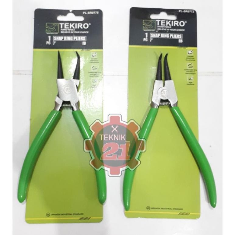 SEPASANG TANG SPI TEKIRO TANG SNAP RING TEKIRO BENGKOK BUKA TUTUP