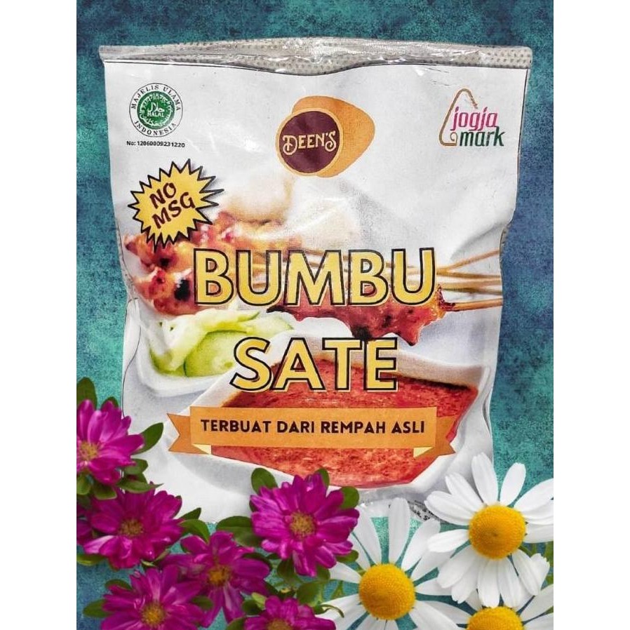 

] [RESELLER] Bumbu Sate Siap Seduh DEEN'S 100 gr - Tanpa MSG