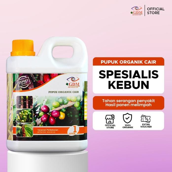 

Terlaris Gdm Pupuk Organik Cair Untuk Tanaman Perkebunan (1 Liter)