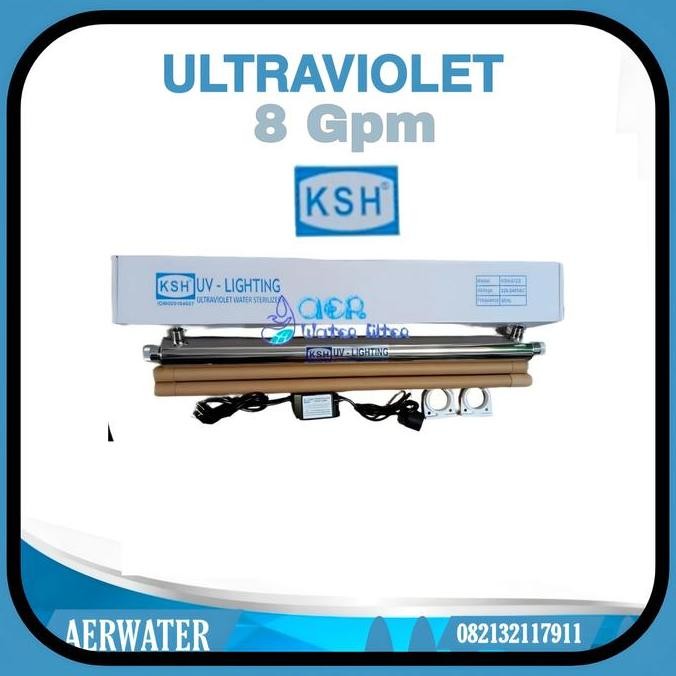 BEBAS ONGKIR - Ultraviolet UV KSH 8 GPM