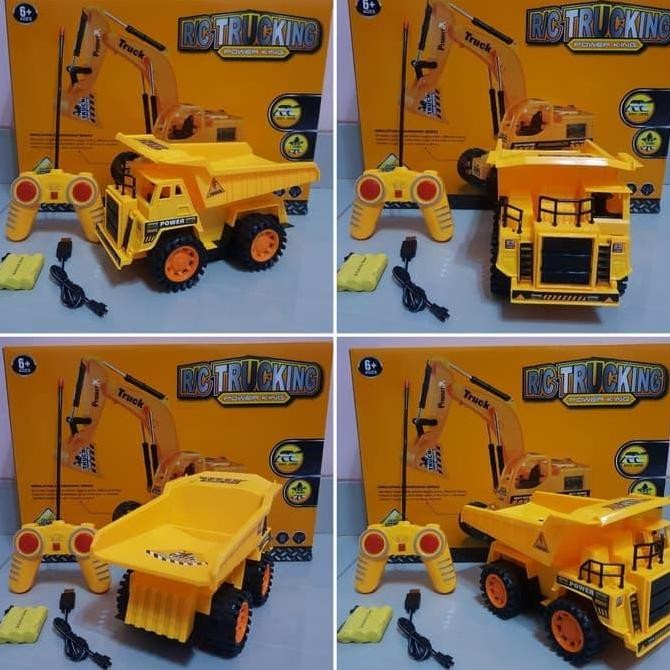 Miliki Mobil Remote Control Dump Truck - Rc Mobil Truck Tanah Ukuran Besar