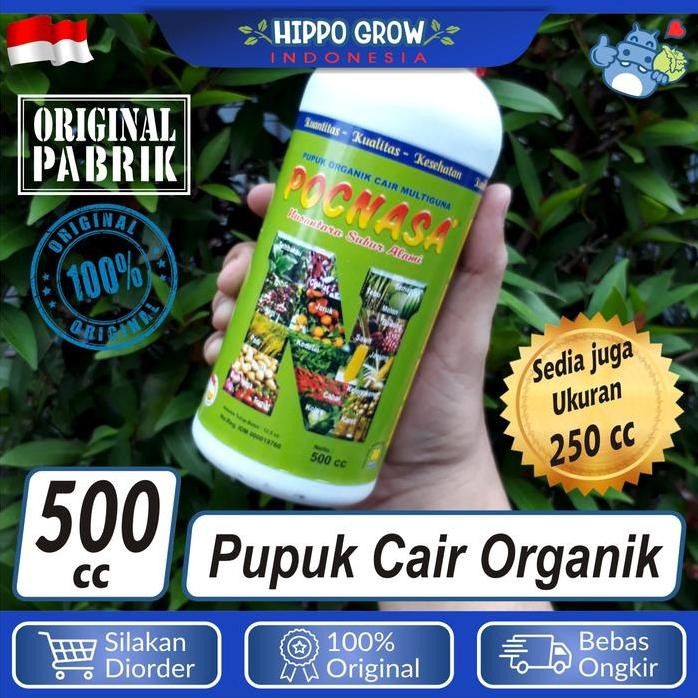 

Terlaris Pocnasa Besar 500Ml Pupuk Cair Organik Poc Nasa Tanaman Sayur Buah
