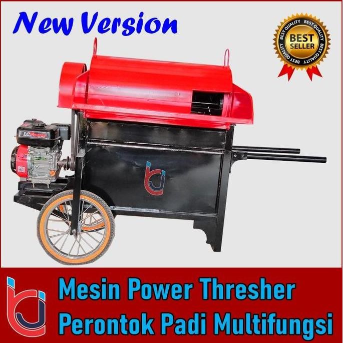 

Terlaris Mesin Perontok Padi Mini Power Thresher Multiguna Kapasitas 800-900 Kg