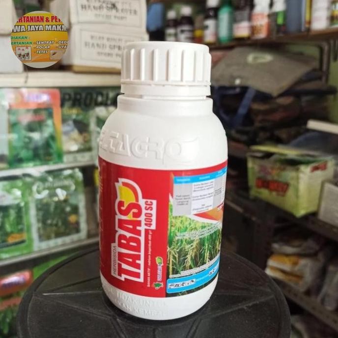 

Terlaris Herbisida Tabas 400 Sc 100 Ml | 50 Ml | Pembasmi Gulma Pada Padi
