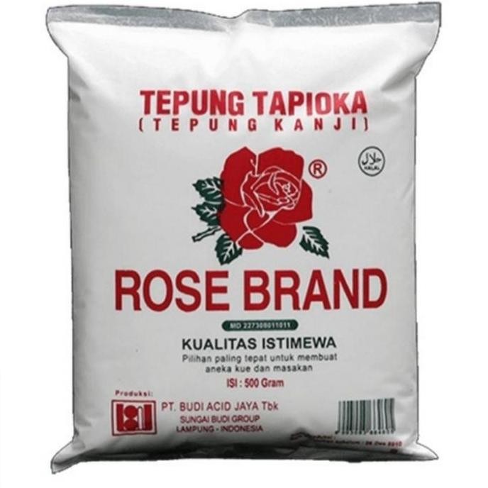 

Terlaris Tepung Tapioka Kanji Rose Brand