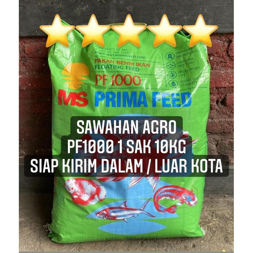 Terlaris Pelet Makanan Ikan Bibit Kecil Pf1000 Pf 1000 Lele Nila Gurame Burayak
