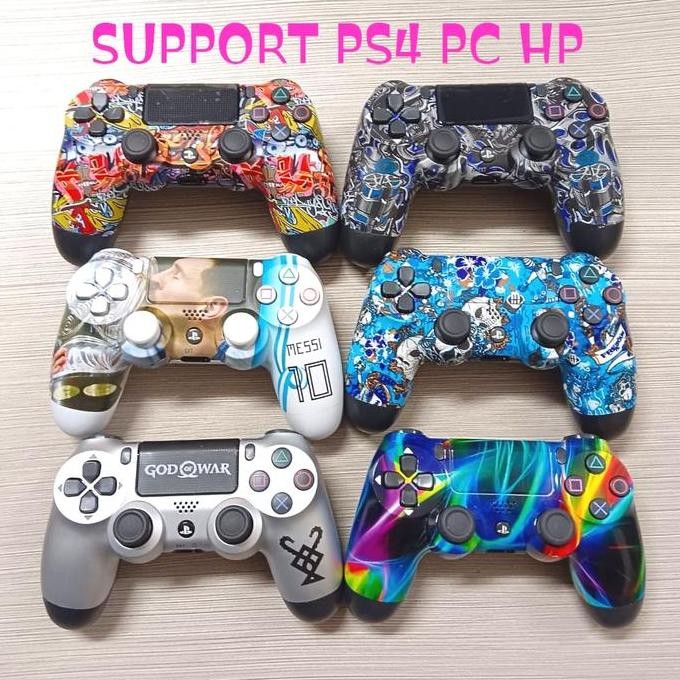 STIK PS4 OP STICK PS4 MOTIF STIK PS4 ORI PABRIK GAMBAR