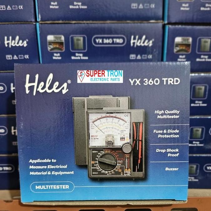 Multimeter HELES YX 360 TRD Multitester Avometer Analog Heles YX360TRD
