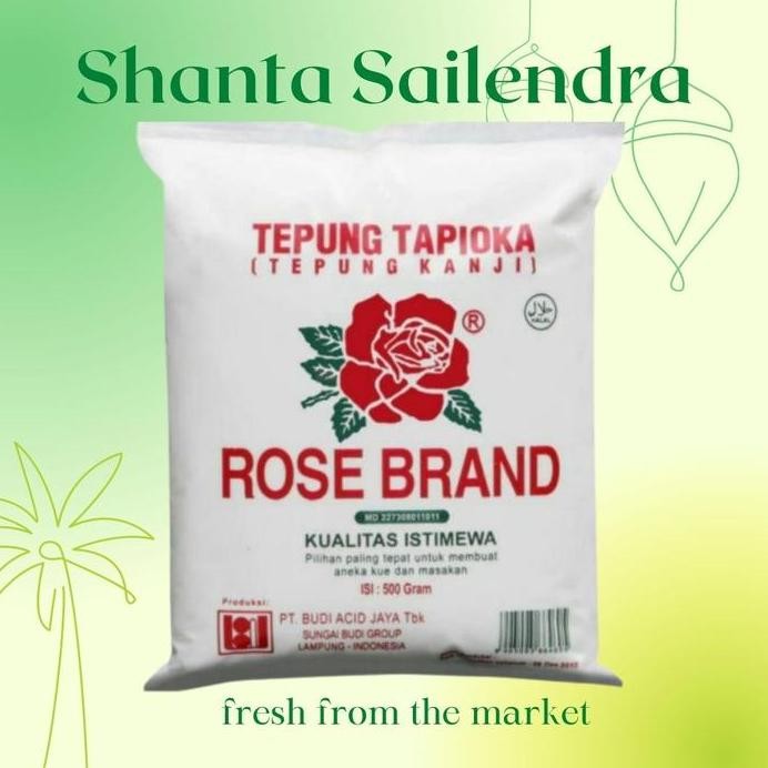 

Terlaris Tepung Tapioka Tepung Kanji Rose Brand 500 Gram