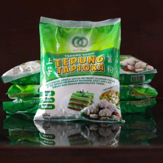 

Terlaris Tepung Tapioka Tepung Kanji Cap Dua Laker 500 Gram