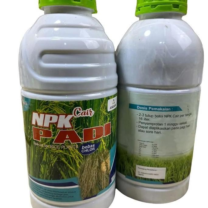 

Terlaris Pupuk Cair Npk Khusus Tanaman Padi Kualitas Terbaik 1Liter