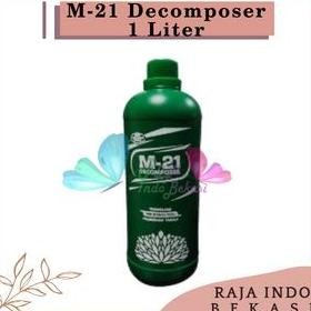 

Terlaris Raja Indo Pupuk M-21 Decomposer 1 Liter Pembuatan Kompos Organik Pembenah Tanah