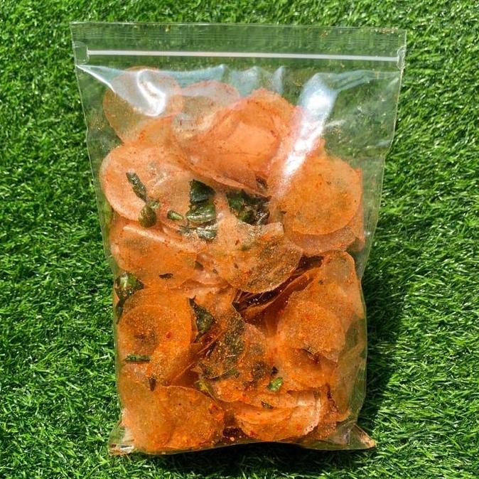 

keripik kaca 250 gram BEST SELLER ( COD ) OYUN KRIUKZZ goreng pedas Chips Food Kering Snacks