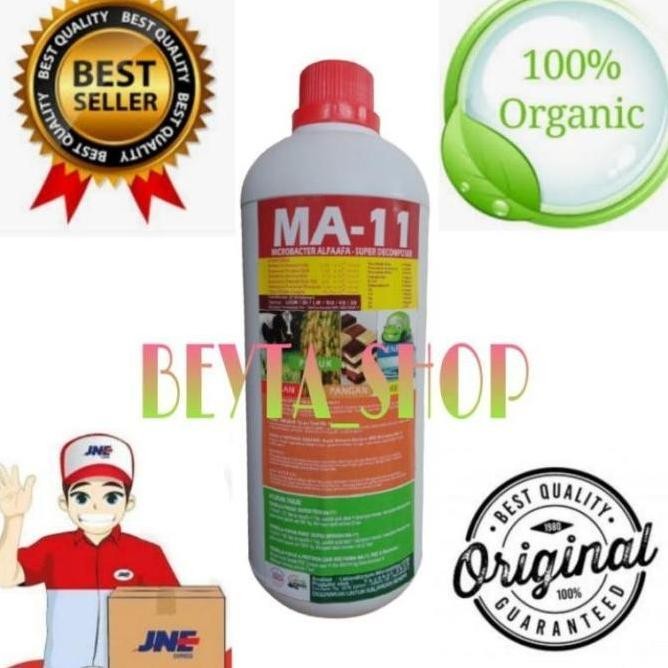 

Terlaris Ready Stock Pupuk Organik Ma11/ Pupuk Cair Ma11 Non Kimia 1 Liter