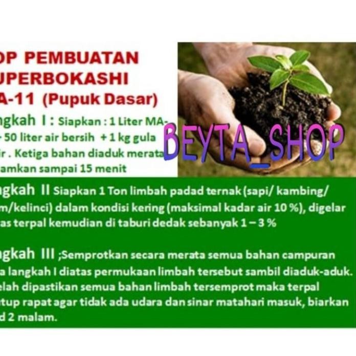 

Terlaris Tfi Pupuk Organik Ma11/ Pupuk Cair Ma11 Non Kimia 1 Liter X86