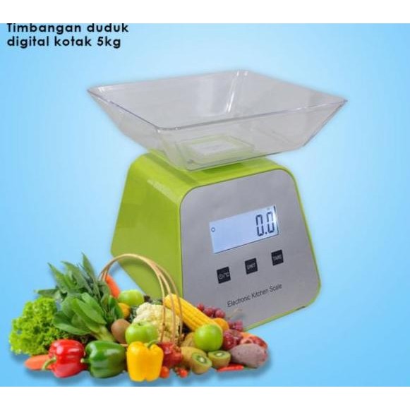 TIMBANGAN DUDUK DIGITAL KOTAK 5 KG NANKAI