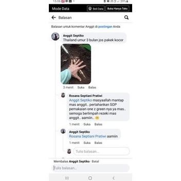 

Terlaris One Z Green Singkong/Pupuk Non Kimia/Pupuk Organik Cair/ Rrtftp 2093Dm