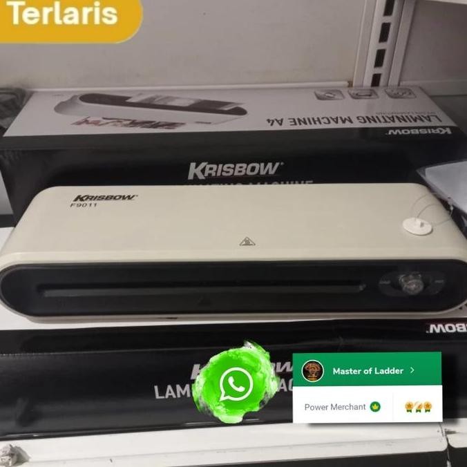 

TERMURAH - Alat Laminating Kertas A4 Krisbow