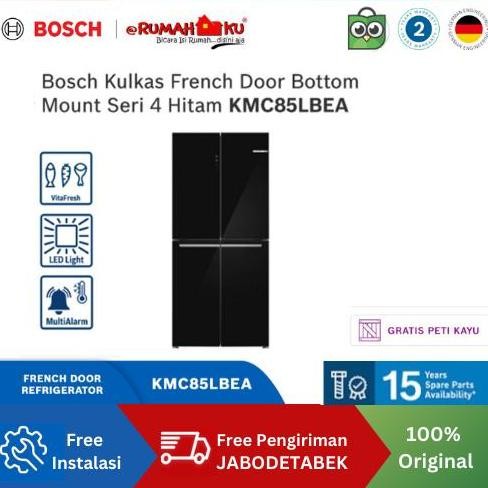 Bosch KMC85LBEA Kulkas Multi Door w/ Glass Door 4 Pintu 547L