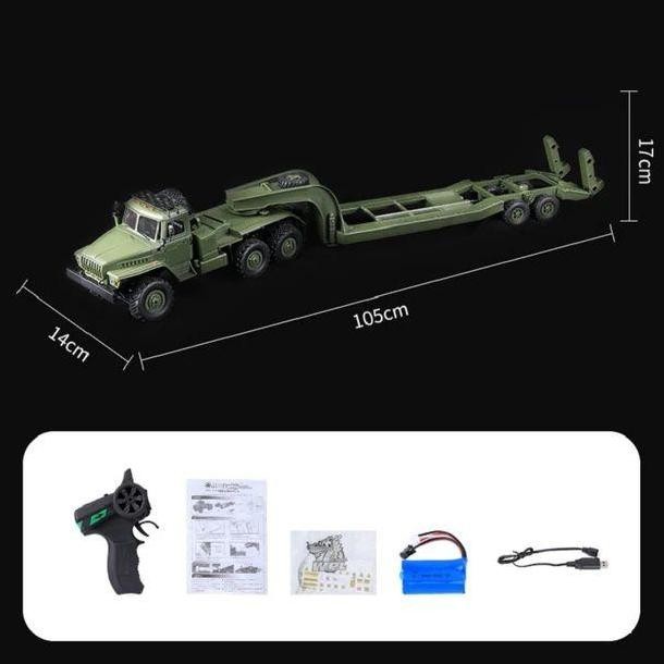 Terjangkau Wpl B36-3 1/16 Scale 6Wd Rc Monster Truck Military Remote Control
