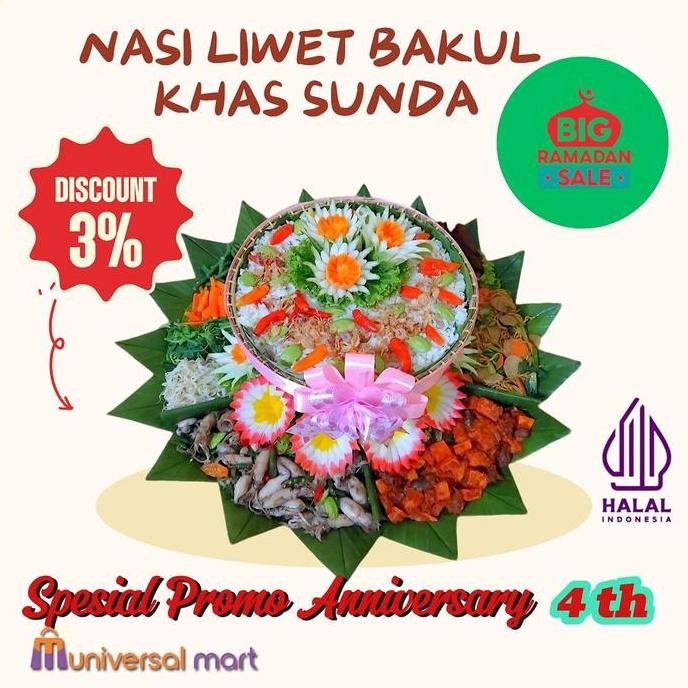 

Nasi Liwet Bakul Khas Sunda Menu Lengkap