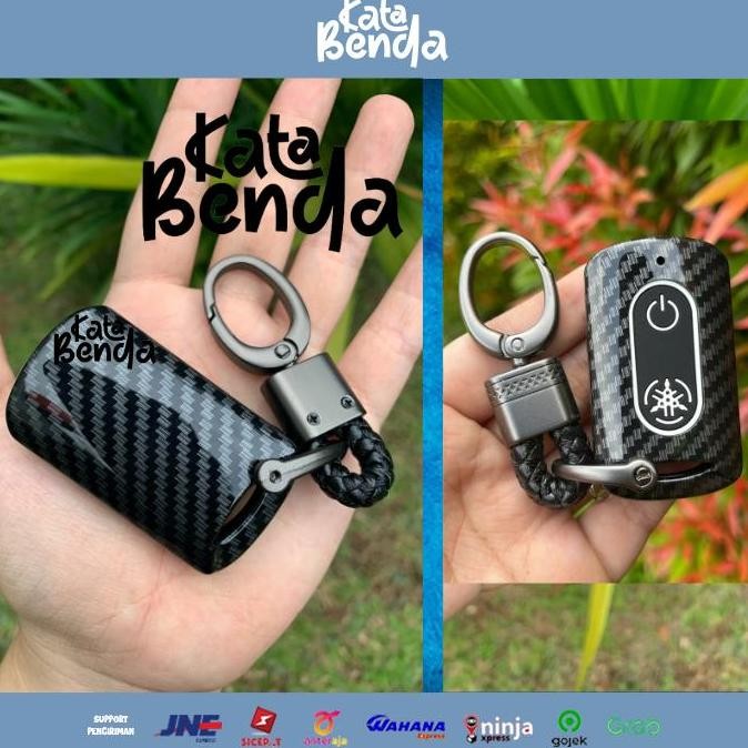 Promo Cover Remote Carbon Yamaha Nmax / Aerox / Xmax Old / Lexi / Freego / Fazzio / Grand Filano Hyb