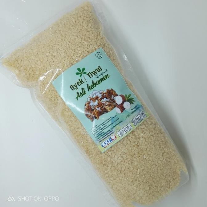 

tiwul instan atau oyek atau nasi singkong,rendah kalori 1 kg