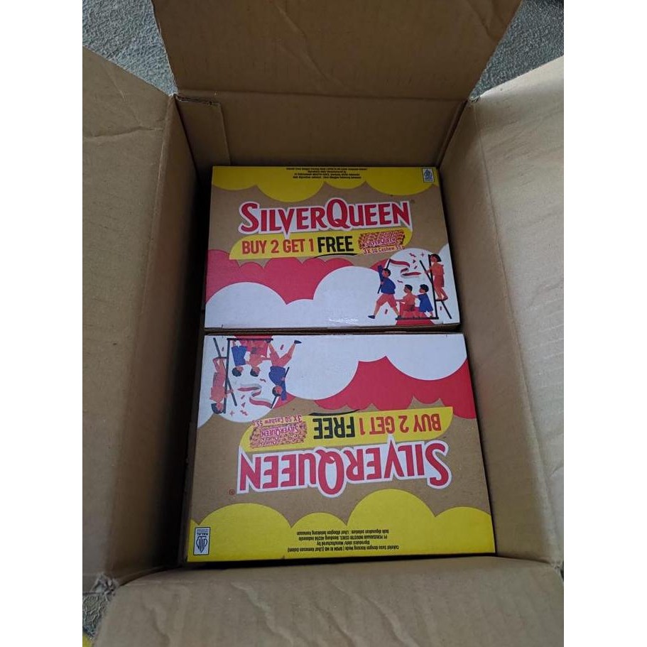 

PROMO SILVERQUEEN 55g SPECIAL EDITION /PROMO COKLAT SILVERQUEEN BESAR 9PC chocolate cokelat Makanan