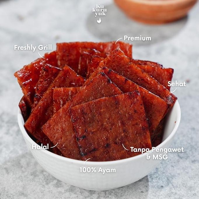 

Dendeng Ayam Kukuruyuk Premium Slice - 200gr
