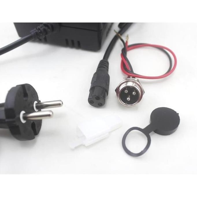 Terjangkau Charger Aki Kering 24V Lt01 Untuk Skuter Elektrik Mr Jackie Accu