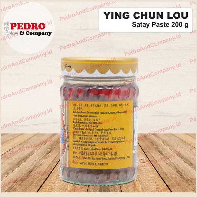 

Ying chun lou satay paste 200 gram - bumbu sate