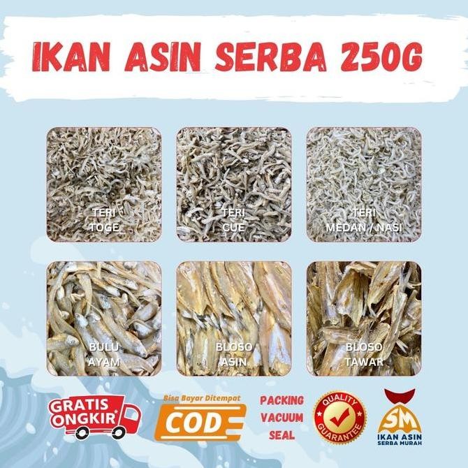 

IKAN ASIN SERBA 250G [COD]