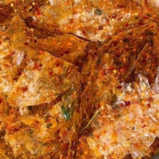 

Kripik kaca extra pedas daun jeruk isi 1kg Keripik Food Kripca Snacks