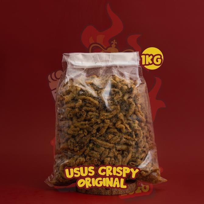 

Usus Ayam crispy spesial Rajangemil 1 kilogram