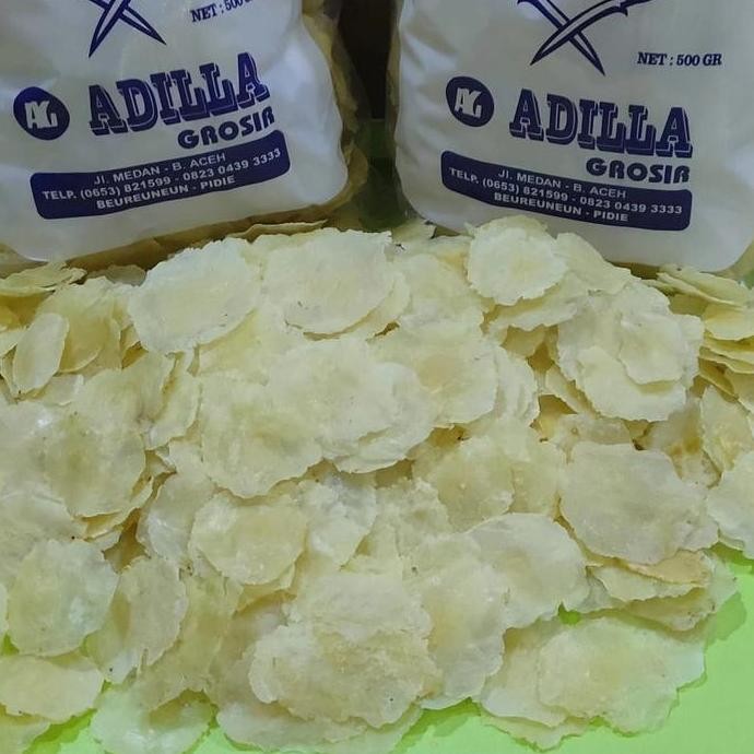

Emping Aceh suoer grade A 500g (Adilla)