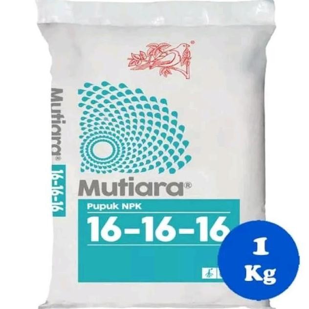 

Terlaris Pupuk Npk Mutiara 16-16-16 Kemasan 1 Kg Original Pabrik