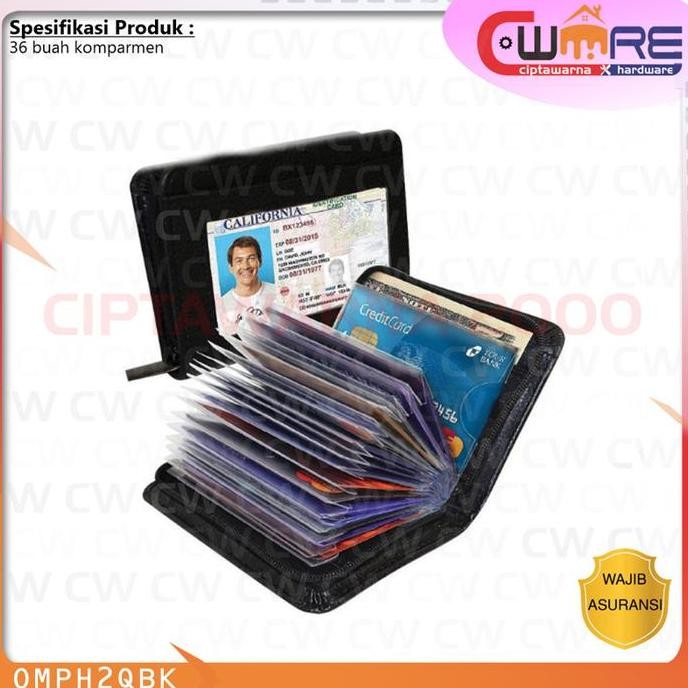 

><><><] Lock Wallet Dompet Kartu Kredit Secure RFID Blocking