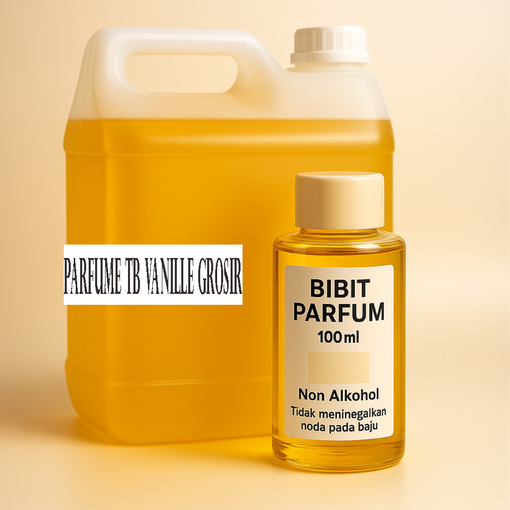 Murni Bibit Parfum Wanita Pria Tahan Lama Refill Non Alkohol TB Vanille 100ml Biang Parfum Tahan Lam