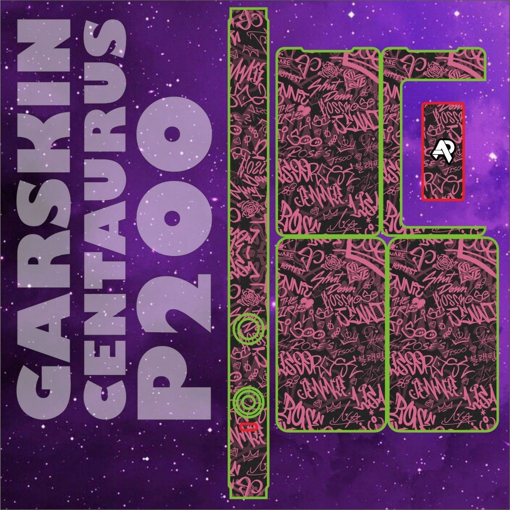 

Terlaris Stiker P200 Hologram Maxdecal 8 Stiker Garskin Premium Not Casing Bisa Custom *Promo*