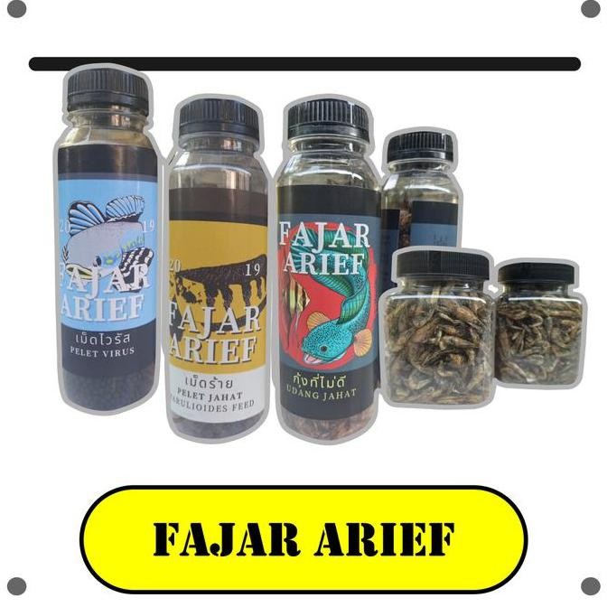 Sale Pelet Jahat Virus Udang Jahat Fajar Arief Progres Bunga Marking Ikan Channa