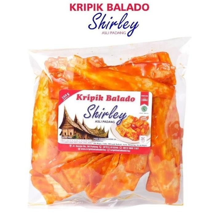 

Ripi Balado Hirley Padang 250G Panjang