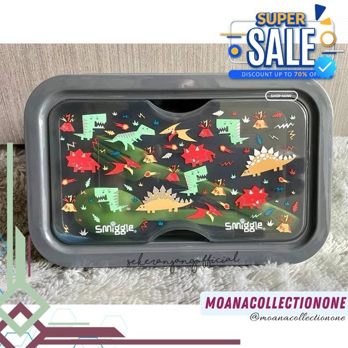 LUNCH BOX SET SMIGGLE TEENY TINY / KOTAK MAKAN ANAK SMIGGLE 850ML PRODUK TERBAIK