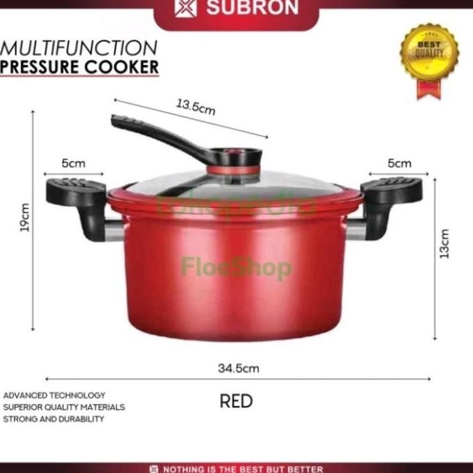 Terjangkau Presto/Panci Presto/Pressure Cooker Subron 3.5 Liter
