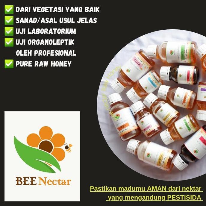 

Raw Honey Madu Murni Asli Nektar